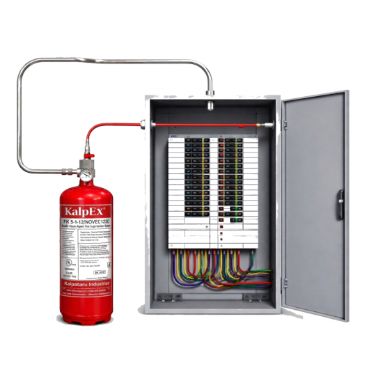 Indirect Low Pressure (ILP) Fire Suppression System
