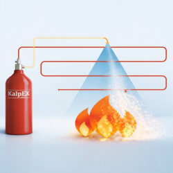 Indirect Low Pressure (ILP) Fire Suppression System