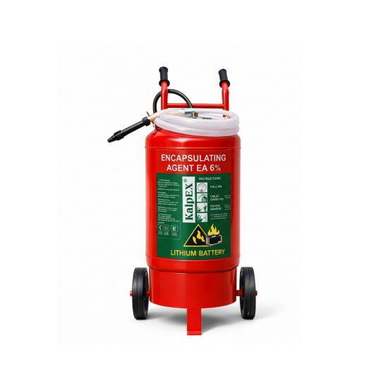 Lithium-Ion Battery – Mobile (Trolley Mounted) Fire Extinguisher