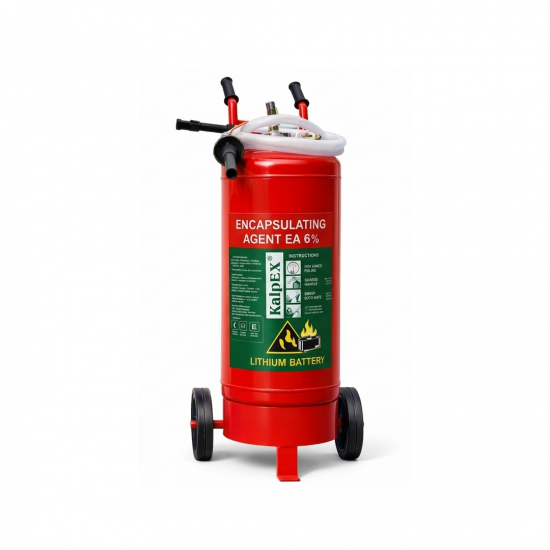 Lithium-Ion Battery – Mobile (Trolley Mounted) Fire Extinguisher